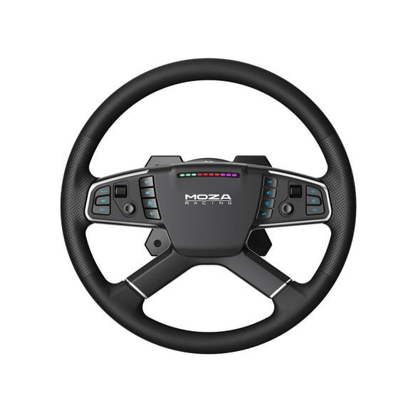 Volante Truck Wheel MOZA TSW de 400 mm, redondo, Sim Racing