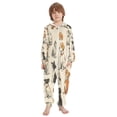 thumbnail image 2 of Vzayyk 4T-14Y Size Aviliable Cozy One-Piece Footless Sleeper Pajama Dog Painting, 2 of 8