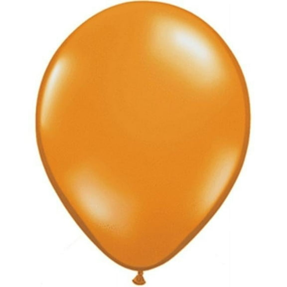 Mayflower 6576 9 Inch Mandarin Orange Latex Balloon Pack Of 100