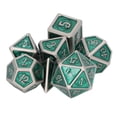 thumbnail image 2 of Juego de Dados Poliédricos de 7 Piezas Dados de Juego de Mesa de Dados de Varios Lados de Metal para Fiesta de Juegos ANGGREK Otros, 2 of 8