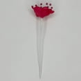 thumbnail image 5 of Organza and Satin Flower with Pearl Spray Fuchsia (72 Flowers), 5 of 6