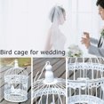 thumbnail image 2 of Birdcage Wishing Well Wedding Card Holder Bird Cage Bless Box Flowers Decor, 2 of 6