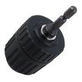 thumbnail image 4 of 2X Keyless Drill Chuck Converter 3/8 Inch 24UNF + 1/4 Inch Hex Shank SDS Adaptor 0.8-10mm,2 x Drill Chuck 2 x Hex Shank SDS Adaptor,Black, 4 of 4