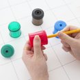 thumbnail image 5 of BAZIC Pencil Sharpener Manual, Single Hole Compact Colored Sharpener, 4-Pack, 5 of 7
