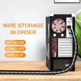 thumbnail image 4 of 2/1M Flexible Spiral Cable Wire Protector Cable Organizer Computer Cord Protective Tube Clip Organizer Clamps Management Tools 16mmx2m Gray, 4 of 6