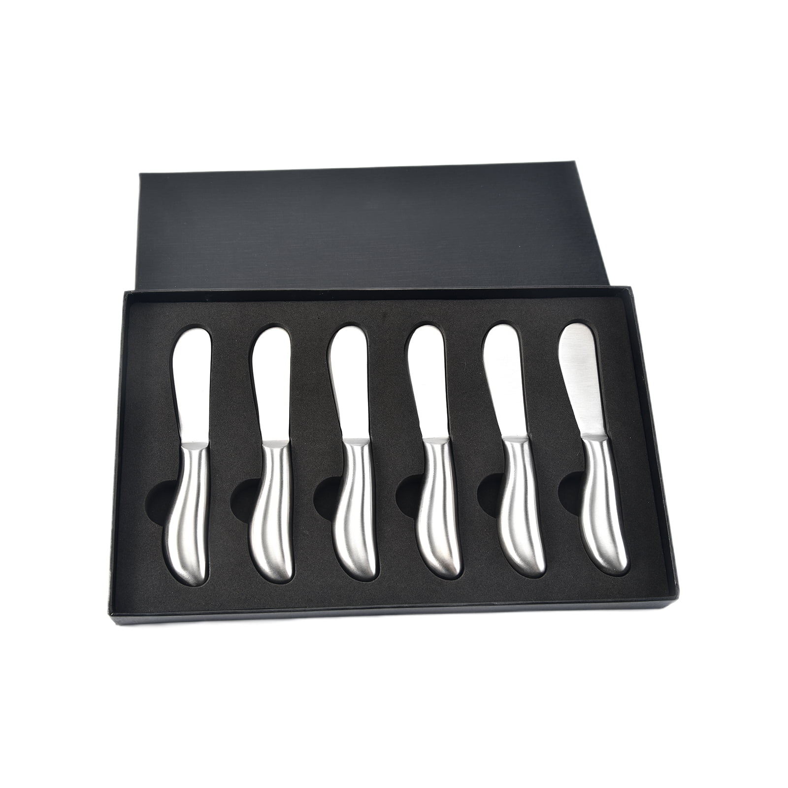 Set of 4 Stainless Steel Cheese Spreader