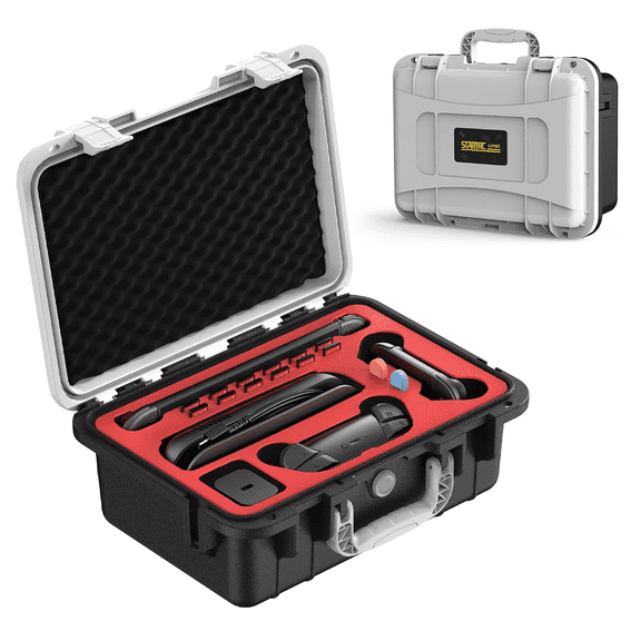 STARTRC GAMES Hard Carrying Case Compatible with Nintendo Switch 2, EVA Storage Box with Controller Organizer, Travel Case for Console and Accessories