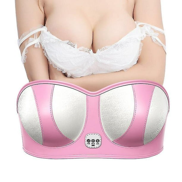 Electric Breast Enlargement Massager Breast Enhancer Booster Heated Breast  Stimulator 