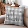 thumbnail image 4 of Buffalo Check Christmas Tree Truck Throw Pillows Cover Modern Throw Pillow Case 2 Pieces Fashion Throw Cushion Case for Room Home Patio Bedroom Livingroom, 4 of 7