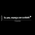 thumbnail image 3 of Spanish I Love You Drive Safe Inspirational Message Decal Vinyl Waterproof Sticker Decal For Notebook Car Laptop Window, 3 of 6