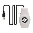 thumbnail image 2 of CBFFDC Fish Fan Strong Wind Fish Wall mounted Aquarium Chillers Installation Easy to Use Mute USB Cable Cool Down ABS Lower Temperature, 2 of 7
