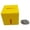 Yellow, variant on Fun And Safe Plastic Bird Toy Coin Depositor Smarted Plastic Bird Training Tool