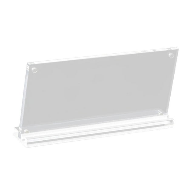 de titular de cuadro Pictil con organización básica Protector de ticket de pantalla acrílica para colección de sellos de colección