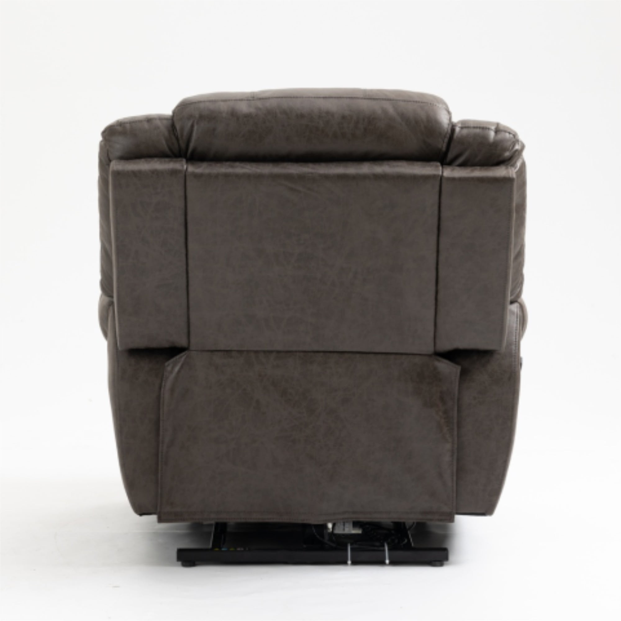 Kadyn Massage Recliner Chair, Fabric Recliner Sofa Home Theater Seating with Lumbar Support, Single Sofa Armchair for Living Room, Grey
