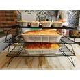 thumbnail image 7 of NOGIS 3-Tier Collapsible Cooling Rack Non-Stick Stackable Baking Rack Wire Cooking Rack Oven Rack Cookie Rack for Cooking, Baking, Cooling, Roasting and Grilling, Adjustable & Foldable, 7 of 7