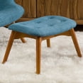 Anders MidCentury Arm Chair with Ottoman