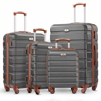 Rockland Luggage Melbourne 3 Piece Hardside Luggage Set - Walmart.com