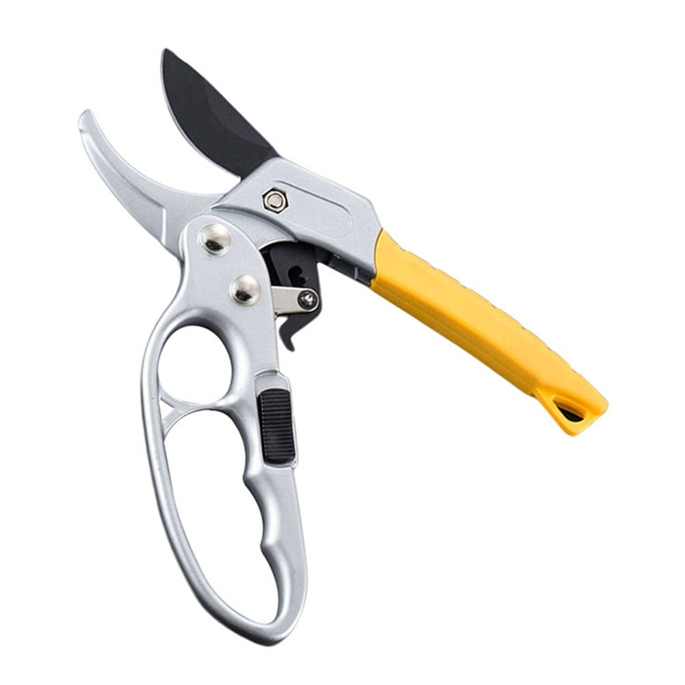 Ratchet Anvil Hand Pruning Shears with Nonslip Ergonomics Handle