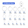thumbnail image 3 of Snap Rings Assortment Kit 335Pcs External Retaining Rings 15 Size C Clips Set, 3 of 5