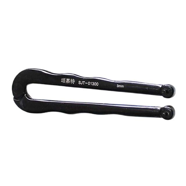Llave inglesa ajustable de acero con acabado negro universal, alicates para pasadores redondos 3 mm