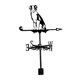 thumbnail image 5 of Veleta de , adorno para cachorro, accesorios de veleta, veleta de Metal para animales, indicador de dirección del viento para exteriores, 5 of 9