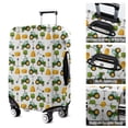 thumbnail image 5 of Cartoon Tractors Hay Bales White Pattern Luggage Cover Fashion Suitcase Cover Baggage Covers Fit 25-28 Inch Luggage (Go Travel), 5 of 5