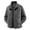 Gray, variant on Mens Stand Collar Jackets Mesh Liner Lightweight Windbreaker Zip Up Tops Stretchy Elastic Cuff Casual Daily Comfort Relax Fit Shirts