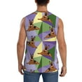 thumbnail image 4 of Daiia German Shepherd Dog Printed Men's Tank Tops,Casual Soft Sleeveless Gym Muscle Shirts Bodybuilding Tee-3X-Large, 4 of 8