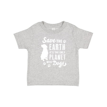 

Inktastic Save the Earth It s the Only Planet with Dogs with Pawprints Gift Baby Boy or Baby Girl T-Shirt