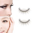 thumbnail image 1 of 1 Pair 3D Professional  False Eyelashes, Self Adhesive Eyelashes No Stimulation False Eyelashes Extension, Makeup Reusable  Hand Made Fake Eyelashes, 1 of 8