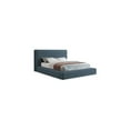 thumbnail image 3 of Meridian Furniture Devin Navy Linen Textured Fabric King Bed, 3 of 7