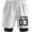 White, variant on ENHYPEN SUNOO 03 Merch Sweatshorts Women Men Short Basketball Pants Casual Outdoor Sportwear