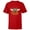 Red, variant on Star Wars Grogu Halloween Little Devil Costume - Short Sleeve T-Shirt for Kids - Customized-Athletic Navy