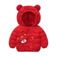 thumbnail image 6 of Kogui Toddler Coat Boys' Jacket - Weather Resistant Down Coat for Boys - Insulated Quilted Puffer 18 24 Months (Red,18-24 Months), 6 of 9
