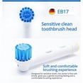 thumbnail image 2 of For Oral B EB17 Sensitive cleaning electric toothbrushreplacement brush heads. 4 sets, 2 of 5