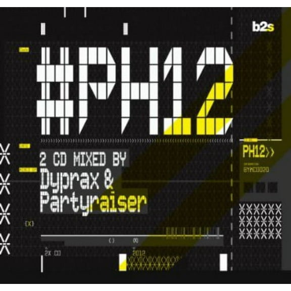 Dyprax & Partyraiser - PH12 - Music & Performance - CD