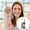 White-PK, variant on Vintage Mini Radio Keychain Recordable Player Retro Pendant Bag Charm Toy Gift Voice Recorder 2.36x1.57x0.79in