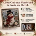 thumbnail image 6 of Punch Needle Kits Adults Beginner Clearance! Christmas Embroidery Kit, Multicolor Pre-Cut Fabric Set, Complete 3D Christmas Art Craft Kit for Mantel Bookshelf Entryway Office ,Christmas Gift, 6 of 6