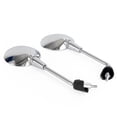 thumbnail image 2 of Motor Genic Left & Right Rearview Mirror Chrome For Vespa Primavera 50 125 150 2014-2022, 2 of 10