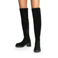 thumbnail image 7 of Dream Pairs Women's Over The Knee Platform Boots Chunky Heel Fashion Style, 7 of 7