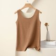 thumbnail image 2 of aidice Cotton Tank Tops for Women Sleeveless Crewneck Top Homewear Comfy Casual Yoga Tanks Solid Color, 2 of 6