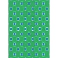 thumbnail image 1 of Ahgly Company Machine Washable Indoor Rectangle Transitional Spring Green Area Rugs, 2' x 3', 1 of 7