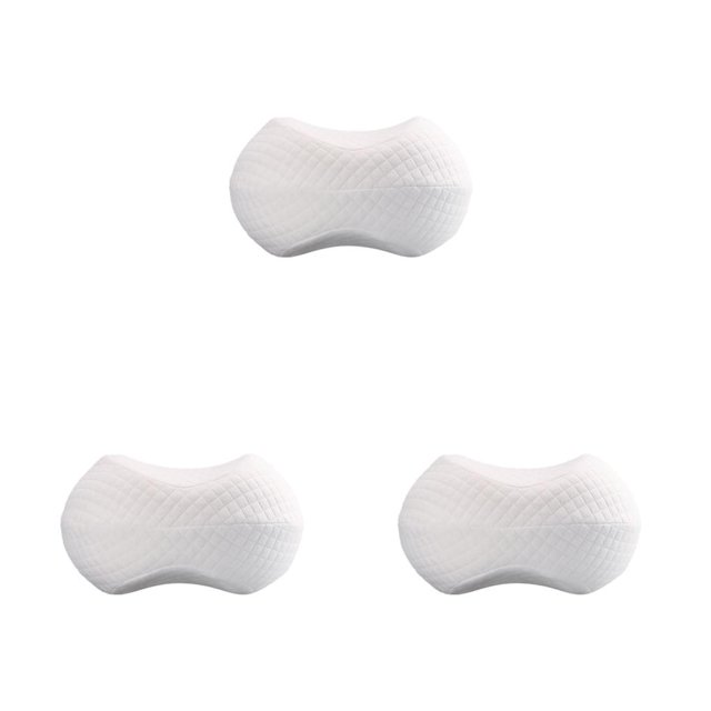 Monstrate Cojines para piernas laterales de aire 3D para dormir, ciática, espalda, cadera, alivio del dolor en las articulaciones, contorno, No.01 3piezas