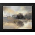 thumbnail image 2 of Nan 18x15 Black Modern Framed Museum Art Print Titled - Misty Pond, 2 of 5