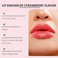 thumbnail image 5 of HHBEAUTY Non-sticky Lip Oil, Moisturizing Glossy/Shiny Lip Gloss Oil PlumpingTint, Hydrating Lip Gloss Lip Balm, Long Lasting Nourishing Vitamin C Fruit Flavoure Lip Oils, Strawberry, 5 of 9