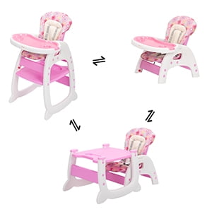 Generic High Multi-Function Portable Baby Chair Pink @ Best Price
