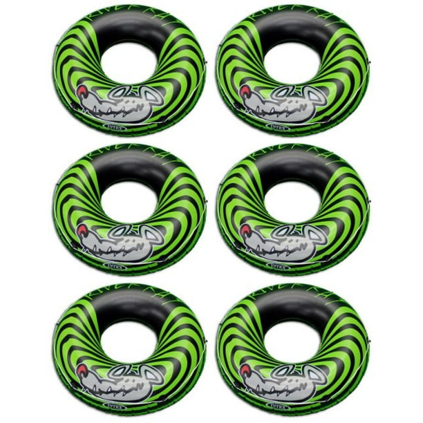 6-Pack Intex River Rat 48-Inch Inflatable Tubes For Lake/Pool/River | 6 x 68209E - Walmart.com 