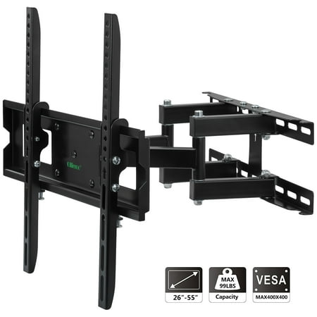 Allieroo Full Motion Articulating TV Wall Mount for Most 26-55 Inch TV up to VESA