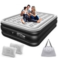 thumbnail image 1 of HEEDU Colch&oacute;n de Aire Queen con Bomba de Aire El&eacute;ctrica Recargable Incorporada, 2 Almohada Inflable, Dise&ntilde;o Herm&eacute;tico con Inflado y Desinflado R&aacute;, 1 of 7