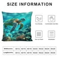 thumbnail image 5 of Leisuo Sea Turtle case for Hair and Skin Pillowcase - Slip Cooling Covers with Envelope Closure, 5 of 5